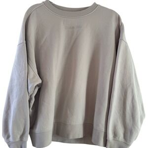 Calvin Klein Women's Beige Sweatshirt, Size S